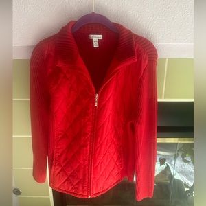 Croft&Barrow PETITE LARGE Jacket (RED)